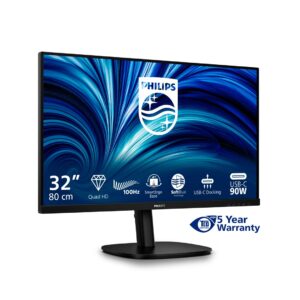 Philips 32B2U3601/00 kompiuterio monitorius 80 cm (31.5") 2560 x 1440 pikseliai Quad HD LCD Juoda - Image 3