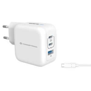 Conceptronic ALTHEA17W mobiliojo įrenginio kroviklis Universalus Balta AC Spartusis įkrovimas Vidaus - Image 1