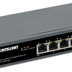 Intellinet 561808 tinklo komutatorius Gigabit Ethernet (10/100/1000) Maitinimas per Eternetą (PoE) - Image 2