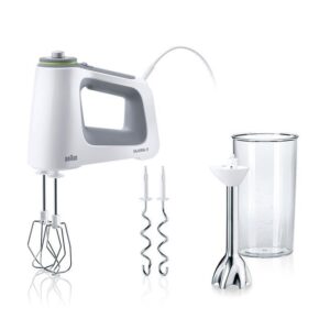Braun HM 5107 WH Rankinis plaktuvas 750 W Pilka, Balta