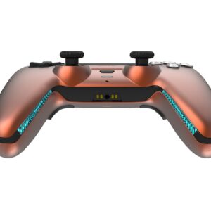 Deltaco Gaming GAM-199-ORANGECOPPER žaidimų valdiklis Oranžinė, Bronza Bluetooth/USB Žaidimų pultelis PlayStation 5, PC, Android, iOS - Image 2