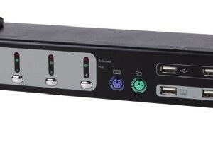 Equip 331544 KVM jungiklis Juoda - Image 1