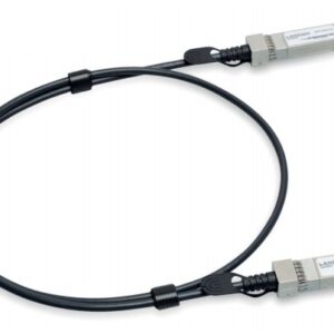 LANCOM SFP-DAC10-1m „InfiniBand“ arba pluoštinis optinis kabelis Juoda, Plienas - Image 1