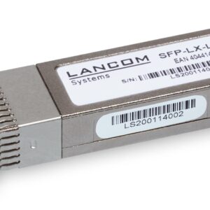 LANCOM SFP-LX-LC10 tinklo siųstuvų-imtuvų modulis Optinis pluoštas 10000 Mbit/ai SFP+ 1310 nm - Image 1