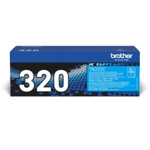 Brother TN-320C tonerio kasetė 1 vnt Originalus Žydras - Image 1