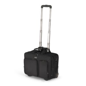 DICOTA D3250901 knyginio kompiuterio dėklas 40,6 cm (16") Krepšys su ratukais Juoda