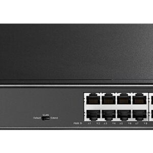 Cudy GS1016L tinklo komutatorius Gigabit Ethernet (10/100/1000) Juoda
