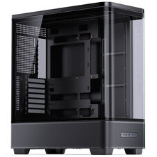 Jonsbo TK-5 PC Case, Mid Tower, ATX, Tempered Glass – black