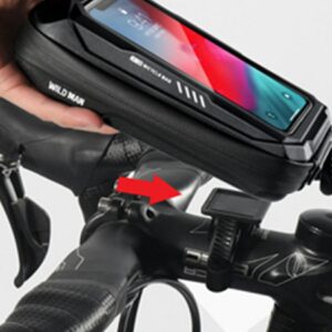 Dėklas/bicycle mount WILDMAN X3 case for handlebar juodos spalvos - Image 8