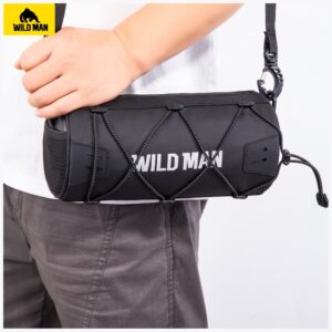Bike Frame Bag WILDMAN GX300 2L Bike Mount juodos spalvos - Image 4