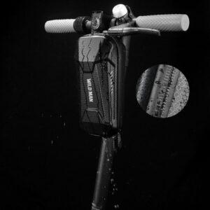 WILDMAN LES8 Plus scooter case/holder frame bag juodos spalvos - Image 6