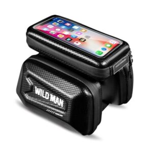 WILDMAN XLE6S Dviračio krepšys/Mount Frame Bag juodos spalvos