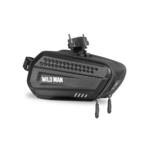 WILDMAN LES7 saddlebag/bag for bikes, juodos spalvos - Image 2