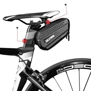 WILDMAN LES7 saddlebag/bag for bikes, juodos spalvos - Image 5