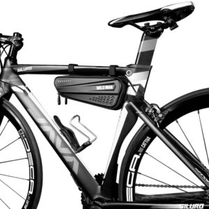 WILDMAN MES4 bike frame bag/bag bike holder juodos spalvos