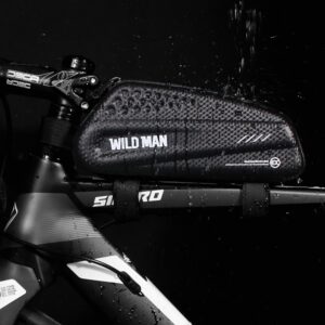 WILDMANEX bike frame bag/bag bike holder juodos spalvos - Image 3