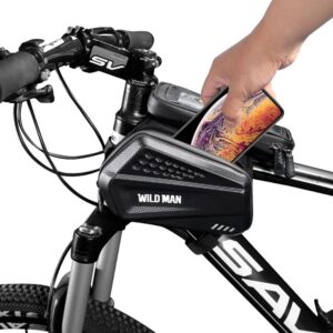 WILDMAN XXLES6 bike case/holder frame bag juodos spalvos - Image 5