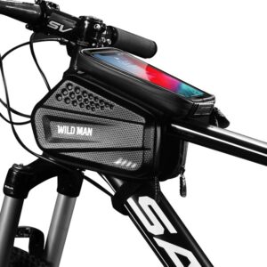 WILDMAN XXLES6 bike case/holder frame bag juodos spalvos