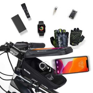 WILDMAN XS2 Dviračio krepšys/Mount Frame Bag juodos spalvos - Image 7