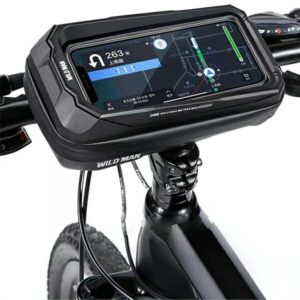 WILDMANMS33 bike case/holder frame bag juodos spalvos - Image 8