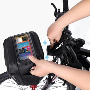WILDMAN GS9 Bike Frame Bag Bike Holder juodos spalvos - Image 4
