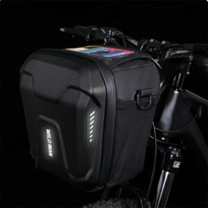 WILDMAN GS9 Bike Frame Bag Bike Holder juodos spalvos - Image 5