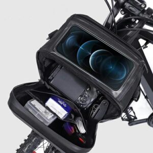 WILDMAN GS9 Bike Frame Bag Bike Holder juodos spalvos - Image 6