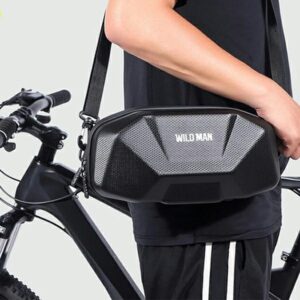 WILDMAN X9 Bike Frame Bag Bike Holder juodos spalvos - Image 2