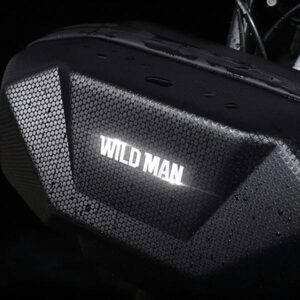 WILDMAN X9 Bike Frame Bag Bike Holder juodos spalvos - Image 3