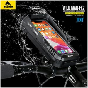 WILDMAN Bike case/holder FK2 frame bag juodos spalvos - Image 6