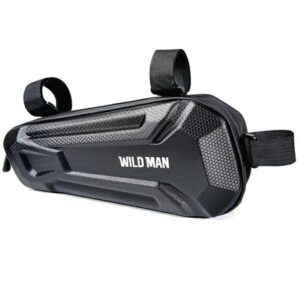 WILDMAN XT9 XL 3.5L Bike Frame Bag Bike Holder juodos spalvos