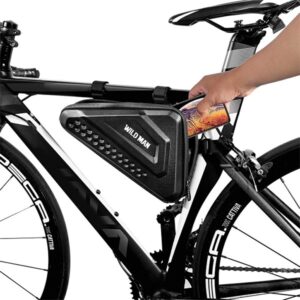 WILDMAN ES19 Bike Frame Dėklas/Bag Bike Holder juodos spalvos - Image 2