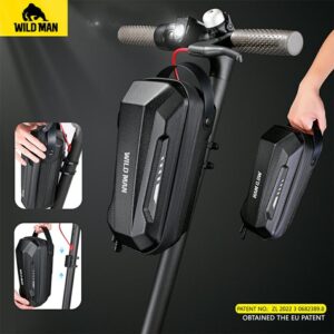 WILDMAN Scooter case/holder GD9XPlus frame bag juodos spalvos - Image 5