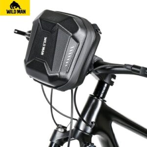 WILDMAN Bike case/holder E18 frame bag juodos spalvos