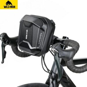 WILDMAN Bike case/holder E18 frame bag juodos spalvos - Image 3
