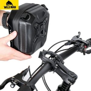 WILDMAN Bike case/holder E18 frame bag juodos spalvos - Image 4
