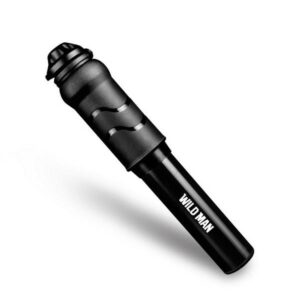 WILDMAN FK1 aluminum hand bicycle pump juodos spalvos