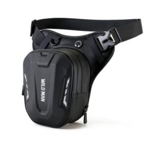 WILDMAN Motorcycle leg bag L1 3L juodos spalvos