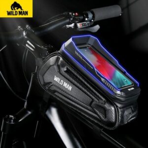 WILDMAN XT5 Bike Dėklas/Mount Frame Pannier juodos spalvos - Image 4