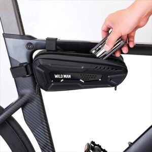 WILDMAN Bike case/holder M M40 frame bag juodos spalvos - Image 3