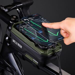 WILDMAN GX200 Bike Frame Dėklas/Bag/Bike Holder Green - Image 4