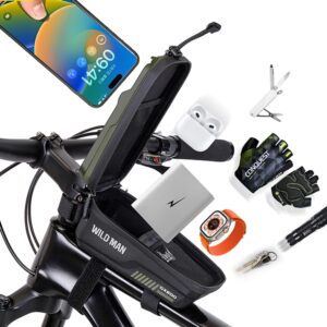 WILDMAN GX200 Bike Frame Dėklas/Bag/Bike Holder Green - Image 5
