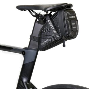 TAKEZERO TZ07 saddlebag/bag, bike holder, juodos spalvos - Image 3