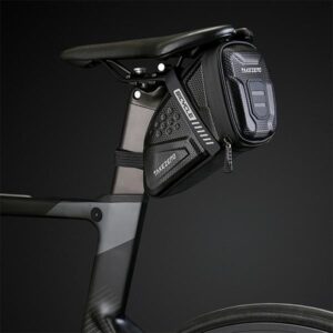 TAKEZERO TZ07 saddlebag/bag, bike holder, juodos spalvos - Image 5