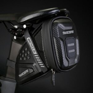 TAKEZERO TZ07 saddlebag/bag, bike holder, juodos spalvos - Image 6