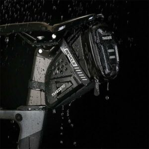 TAKEZERO TZ07 saddlebag/bag, bike holder, juodos spalvos - Image 9