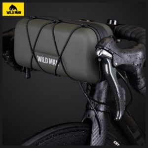 WILDMAN GD8 Dviračio krepšys/Holder, green handlebar bag - Image 2