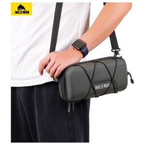 WILDMAN GD8 Dviračio krepšys/Holder, green handlebar bag - Image 3