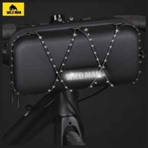 WILDMAN GD8 Dviračio krepšys/Holder, green handlebar bag - Image 6