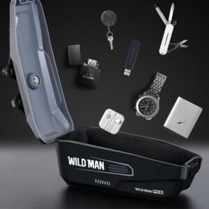 WILDMAN Bike case/holder FK6 frame bag pilkos spalvos-juodos spalvos - Image 5